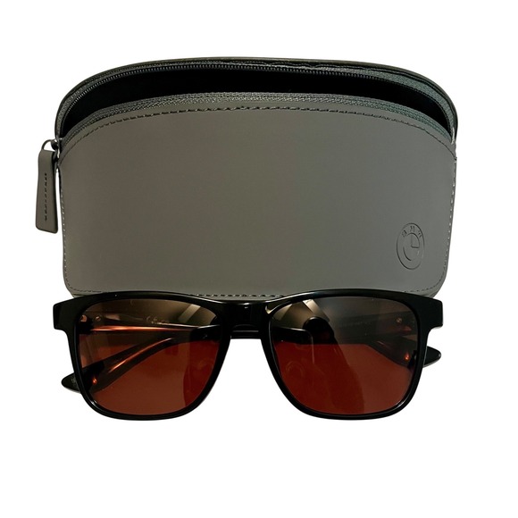 BMW BW0032 Men's Polarized Mirrored Sunglasses Black 55-16-145 NWT